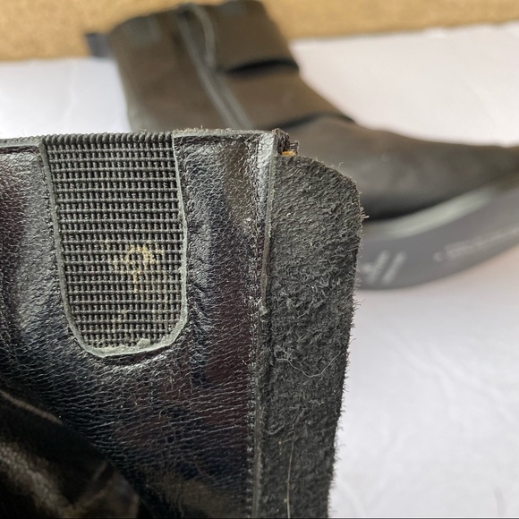 Donald J Pliner Double Buckle/ Hardware Combat Rock Moto  Boots - Picture 10 of 10